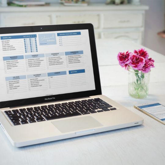 Compleet Schoonmaakschema