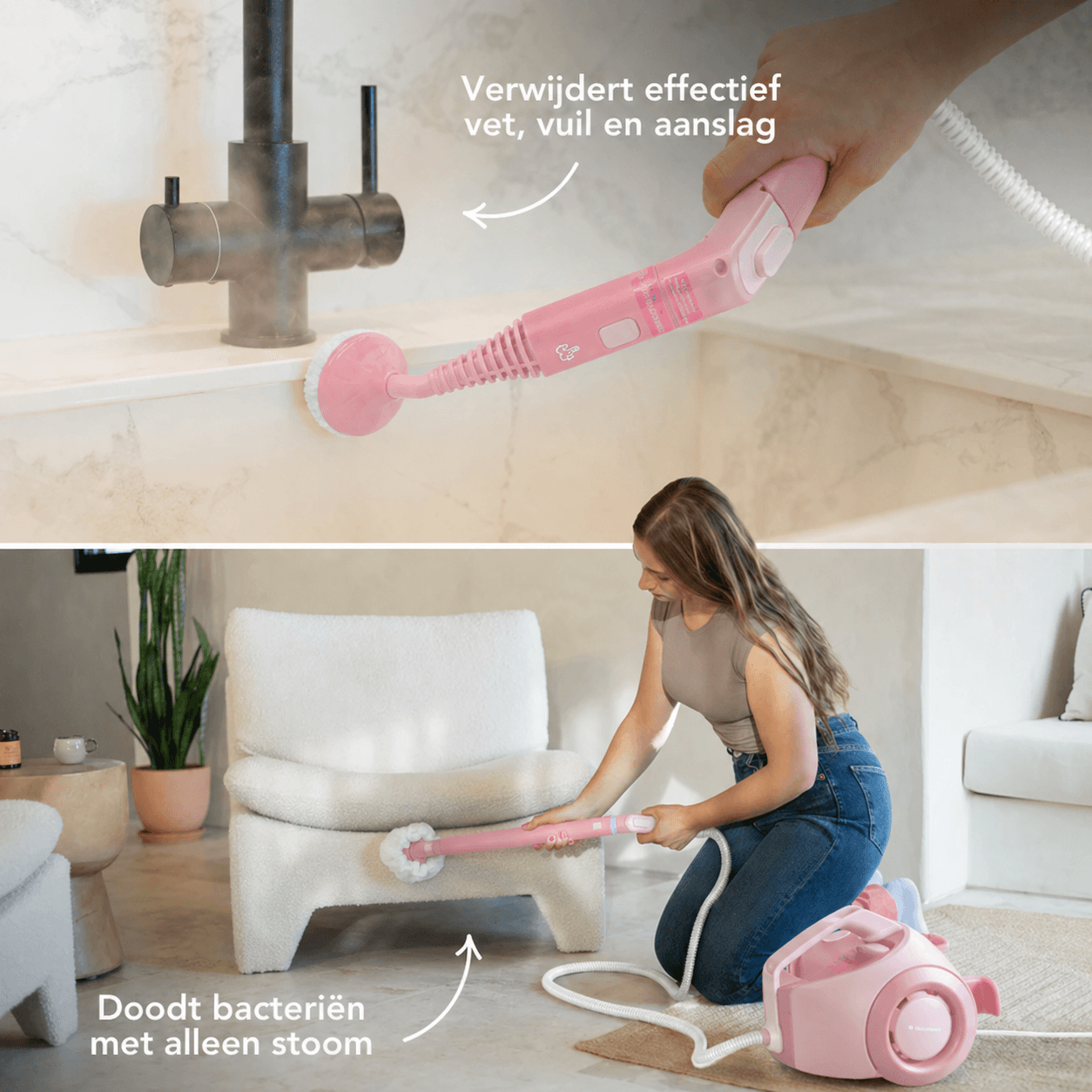 TS2 Stoomreiniger Roze Limited Edition