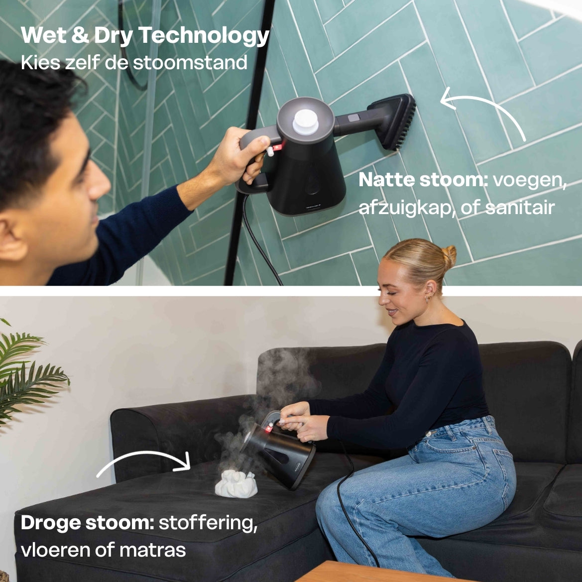 TS Compact Handheld Steam Cleaner