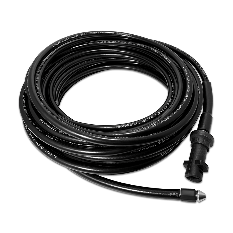 Sewer hose 15V with forward spray jet