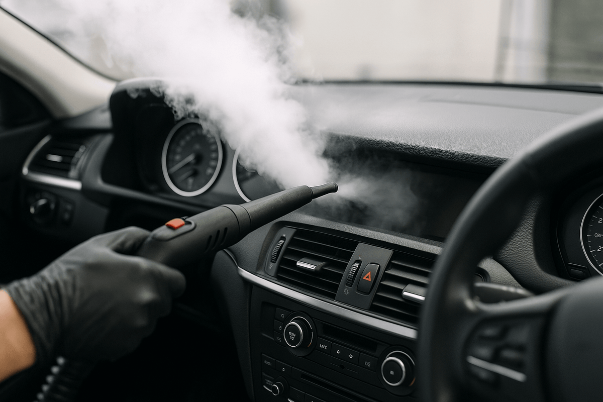 Een stoomreiniger voor de auto? Zo ga je te werk in 2025
