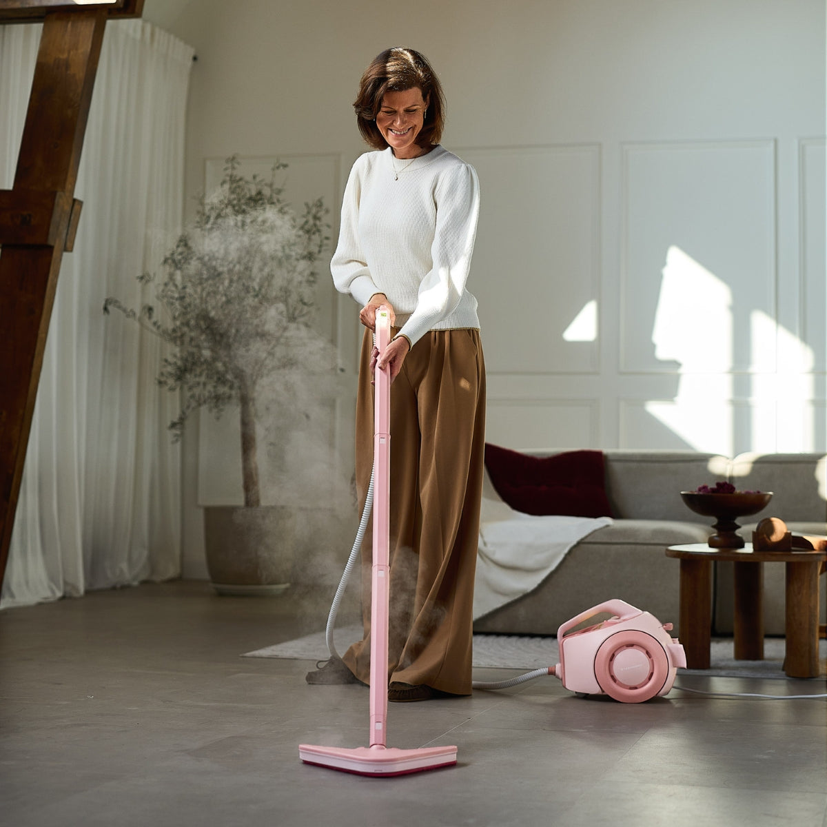 TS2 Stoomreiniger Roze Limited Edition