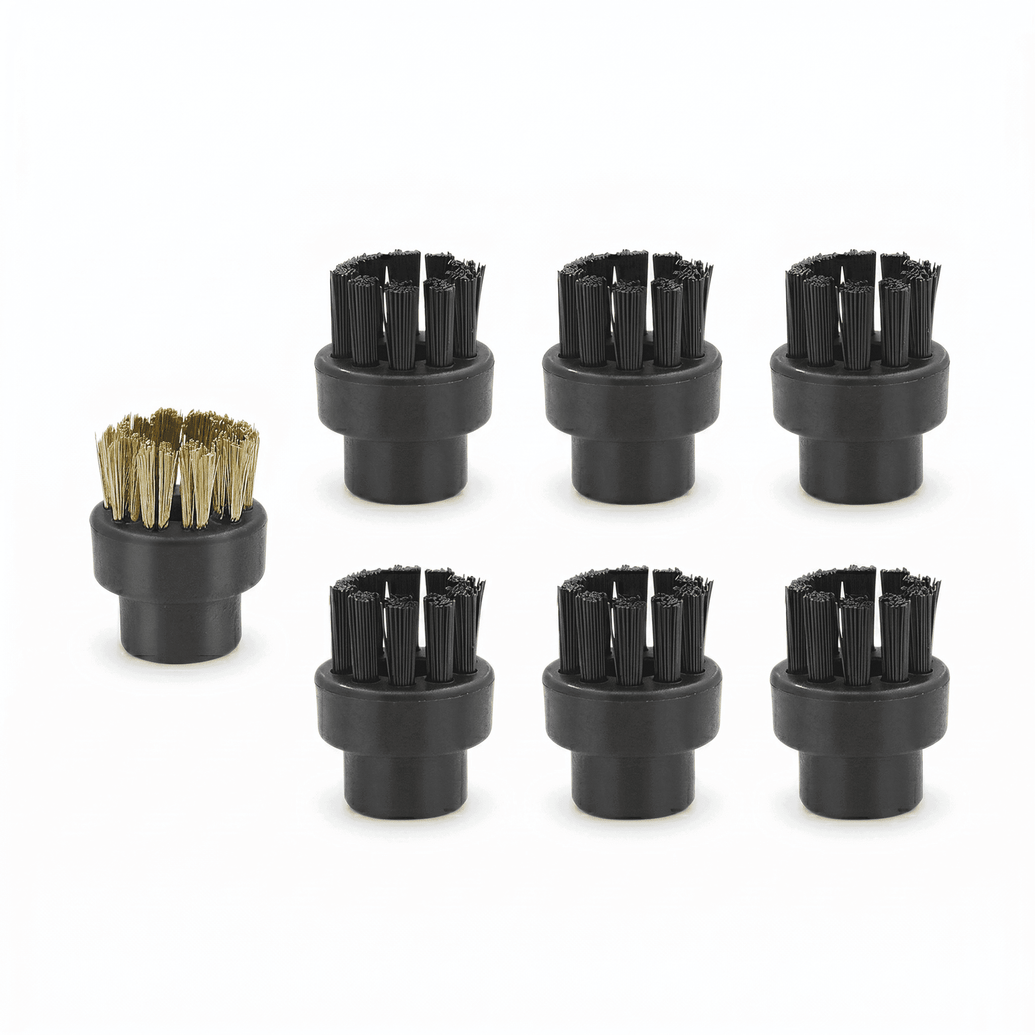 Extra set van 7 borstels TS3 Stoomreiniger