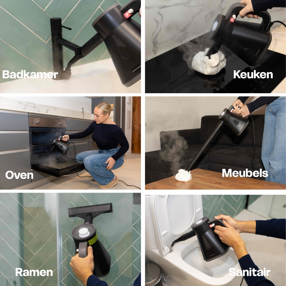 TS Compact Handheld Steam Cleaner