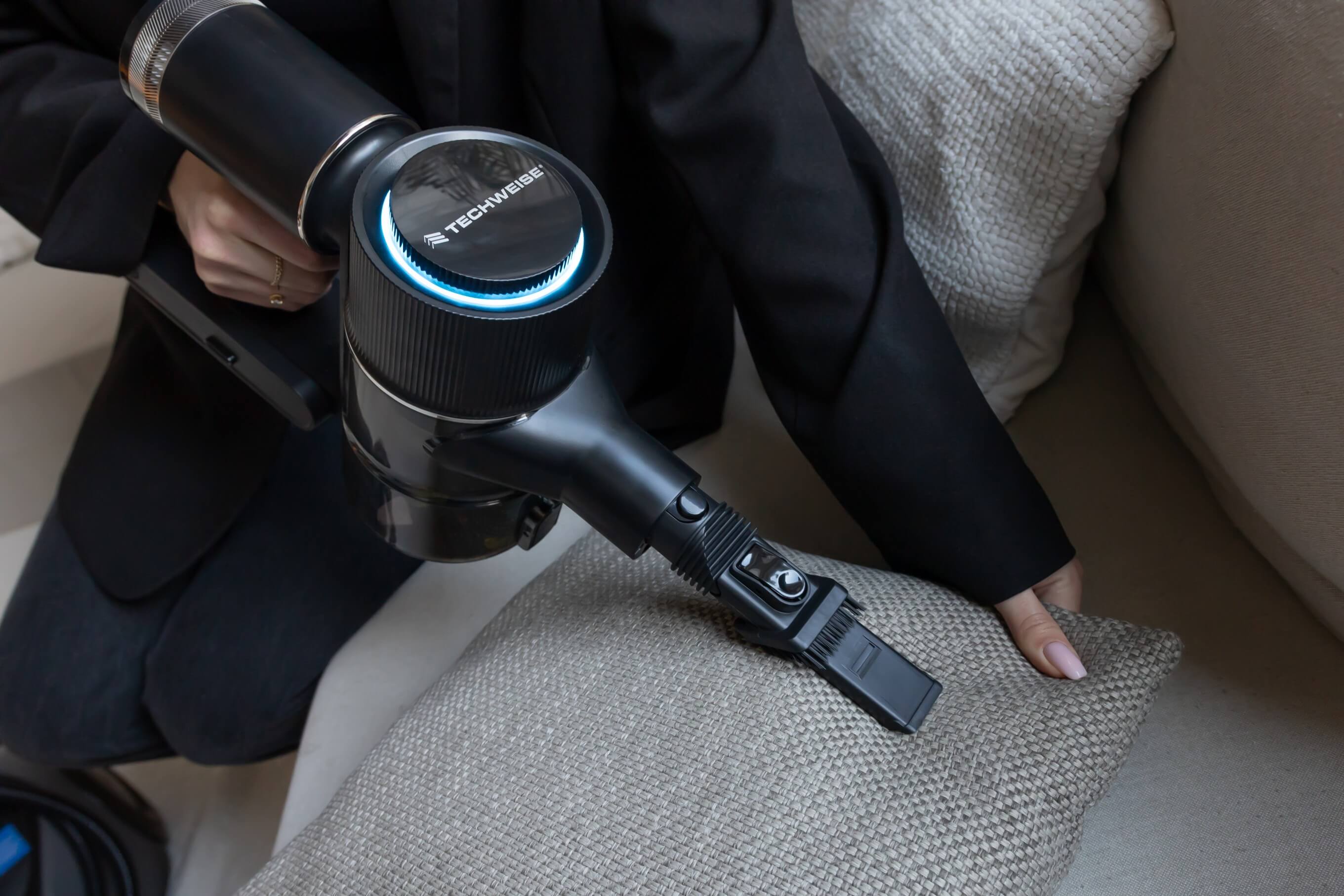 TV1 Draadloze Steelstofzuiger | 90 minuten accuduur