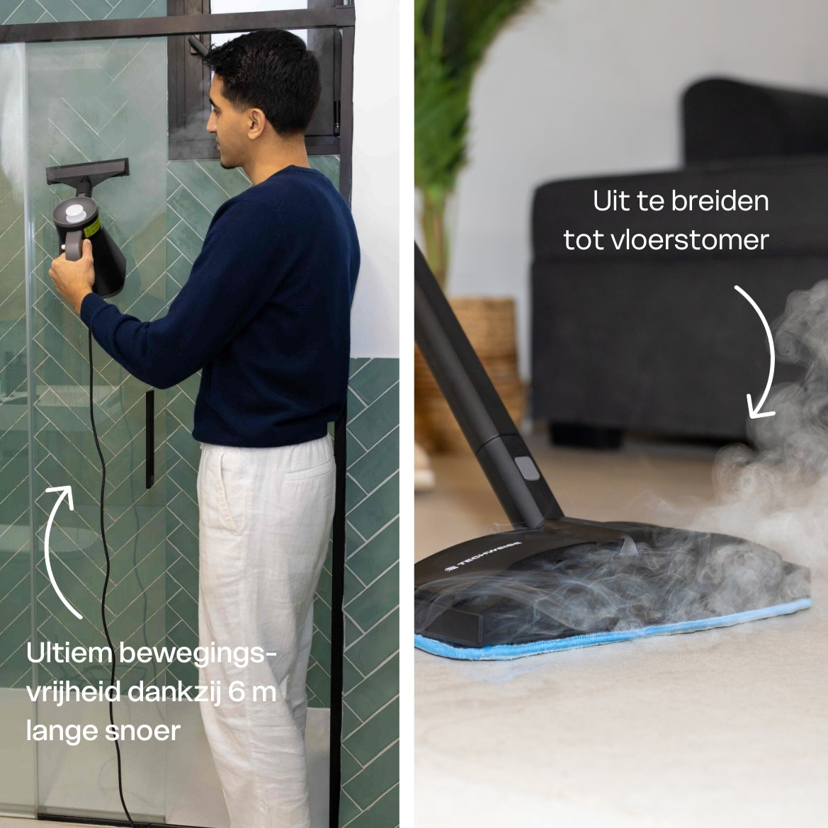TS Compact Handheld Steam Cleaner
