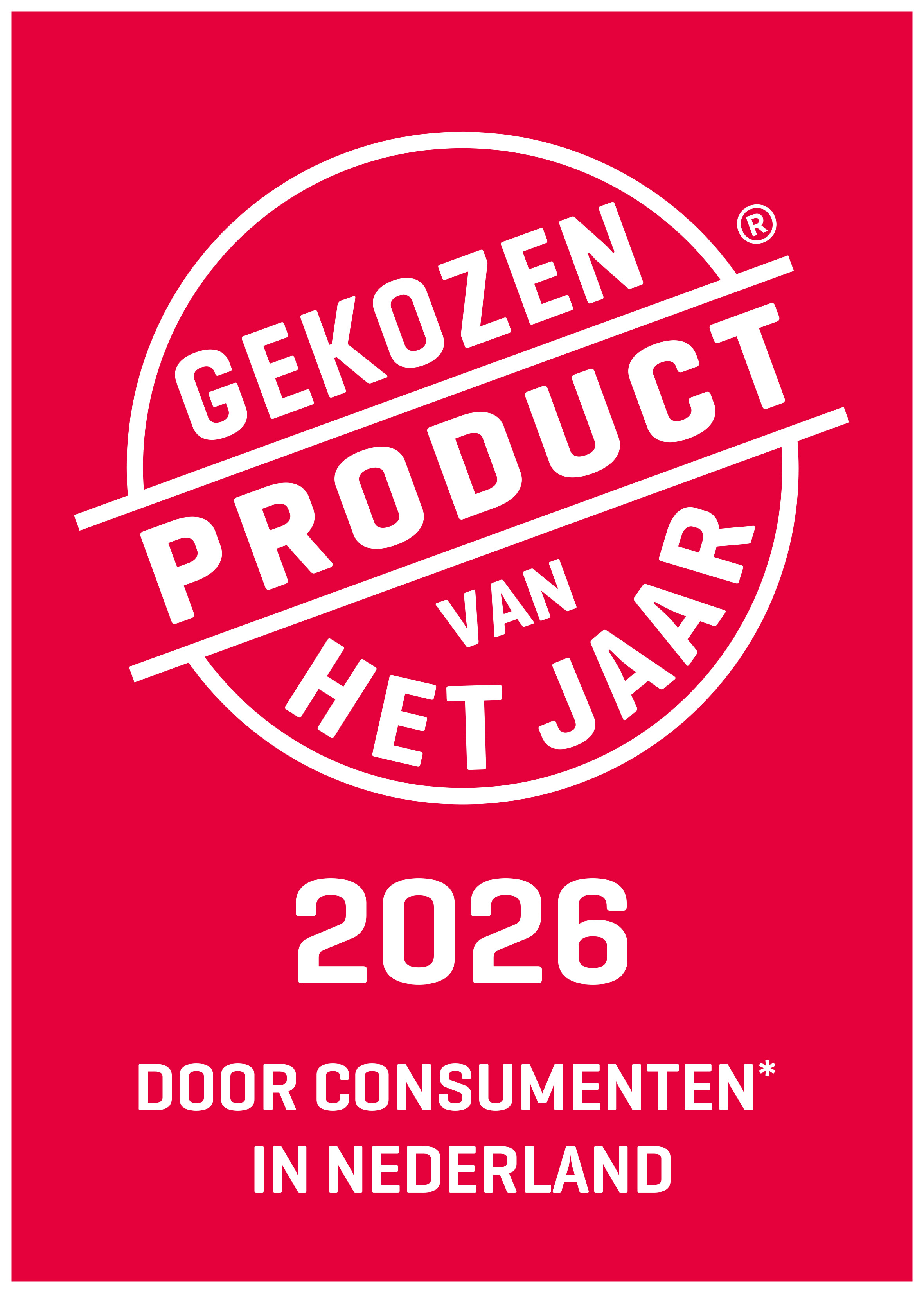 Gekozen product van het jaar 2026